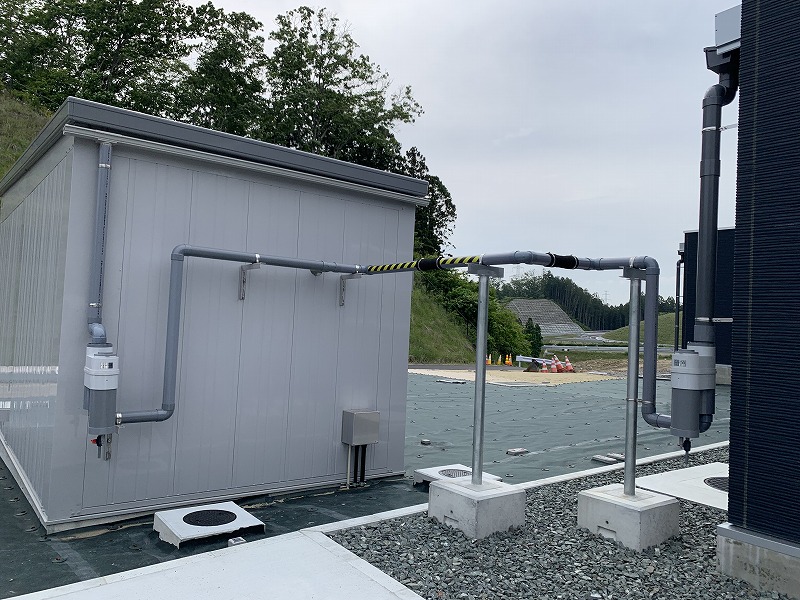 雨水再利用装置（東日本ネクスコ初）